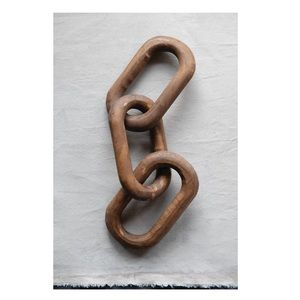 NEW Gorgeous Reclaimed Wooden Chain